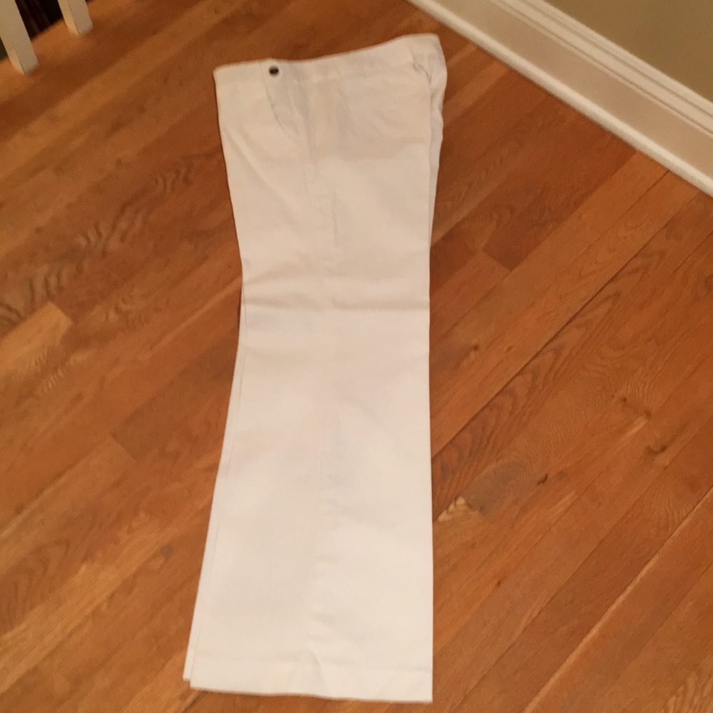 Gap White Flare Pant
